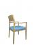 IH Seating - Astrid Scandinavian Dining Arm Chair - Back Side
