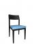 IH Seating Astrid Black Metal Finish Dining Chair