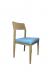 IH Seating - Astrid Scandinavian Dining Side Chair - Front Side