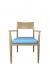 IH Seating - Astrid Scandinavian Dining Arm Chair - Front