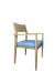 IH Seating - Astrid Scandinavian Dining Arm Chair - Front Side