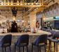 IH Seating - Catherine Transitional Bar Stools in High-End Restaurant