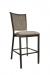 IH Seating - Vincent Armless Traditional Bar Stool with Upper View - Front