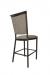 IH Seating - Vincent Armless Traditional Bar Stool with Upper View - Back Side