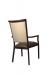 IH Seating Vincent Brown Dining Chair with Arms - Back