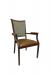 IH Seating Vincent Classic Dining Chair with Mint Back Cushion