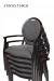 IH Seating Leopold Stackable Dining Chairs with Arms - Stacks 5 High