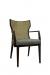 IH Seating Julian Dining Arm Chair with Multiple Fabrics