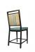 IH Seating Aiden Multiple Fabrics Bar Stool with Back - Back View