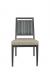 IH Seating Aiden Wood Grain Dining Side Chair - Front View