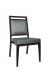 IH Seating Aiden Black and Charcoal Dining Side Chair