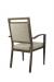IH Seating Aiden Bronze Dining Arm Chair - Back View