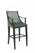 IH Seating Lexa Transitional Bar Stool with Back and Arms