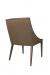 IH Seating Lexa Brown Dining Side Chair in Wood Grain Finish - Back View