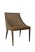 IH Seating Lexa Brown Dining Side Chair in Wood Grain Finish