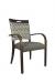 IH Seating Charlotte Bronze Dining Arm Chair