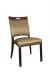 IH Seating Charlotte Brown Dining Chair with Handle Back