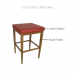 Customize this stool by selecting your seat cushion and frame finish.