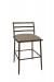 Wesley Allen's Harmony Bronze Bar Stool with Low Back