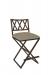 Wesley Allen's Khon Bronze X Base Bar Stool