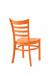 IH Seating Skye Outdoor Mango Dining Chair with Ladder Back - Back View