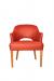 Style Upholstering's #47 Red Dining Chair - Front View