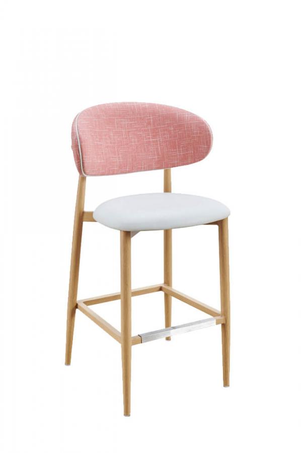 Buy Daphne Scandinavian Commercial Bar Stool with Curved Back