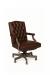 Style Upholstering's 61R Executive Chair with Tufting and Arms - in Luxury Leather