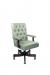 Style Upholstering's 801AS Executive Chair with Tufting and Padded Arms