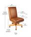 Style Upholstering's 800S Dining Chair Dimensions