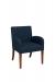 Style Upholstering's 370 Blue Fabric Dining Chair with Arms
