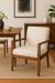 Style Upholstering's 600 Mid Century Modern Arm Chair in Dining Room