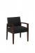 Style Upholstering's 630 Wood Dining Arm Chair in Black