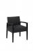 Style Upholstering's 630 Black Armchair - Waiting Room Chair
