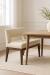Leathercraft's Hugh 8124 Modern Dining Bench with Back in Dining Room