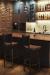 Holland's Hadleigh Modern Swivel Bar Stools in Home Bar