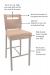Trendler's Garland Bar Stool Features