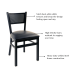 Features: Mesh back adds subtle texture and keeps the design feeling open and airy, high density foam resists sagging over time, heavy duty welded steel construction.