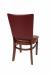 Sofia Wood Upholstered Dining Chair in Red