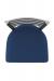 Holland's Outdoor 400 Stainless Steel Bar Stool with Ladder Back - Breeze Sapphire - Above