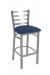 Holland's Jackie Outdoor Stationary Stainless Bar Stool - Breeze Sapphire
