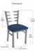 Holland's Jackie OD400 18" Dimensions