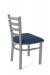 Holland's Jackie OD400 18-Inch Seat Height Chair in Breeze Sapphire - Side Back