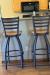 Holland's Jackie #410 Bronze Swivel 34" Seat Height Bar Stools in Customer's Kitchen