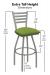 Holland's Jackie Swivel Extra Tall Height Stool Dimensions