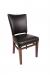 Trendler's Jacob Black Dining Chair with Back