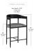 Wesley Allen's Lorenzo Counter Height Dimensions
