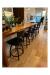 Holland's Voltaire Swivel Bar Stools in Customer Kitchen
