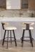 Amisco's Asher Scandinavian Bar Stools at the Kitchen Island
