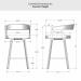 Amisco's Carmela Counter Height Dimensions